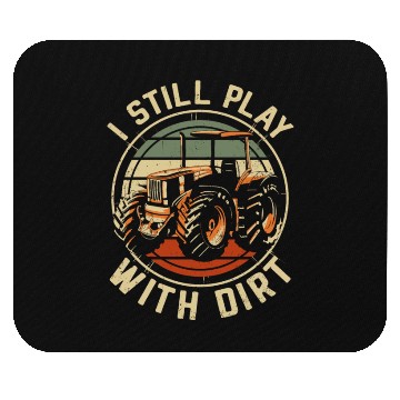 Discover Farming Farmer Vintage Tractor Mouse Pads
