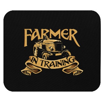 Discover Farming Farmer Vintage Tractor Mouse Pads