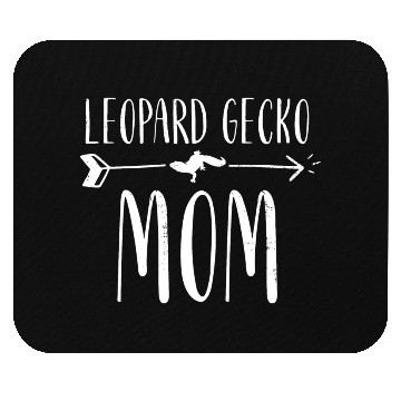 Discover Leopard Gecko Mom Cute Lizard Women's Pet Leopard Mouse Pads