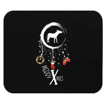 Discover Winter dreamcatcher Christmas Donkey Mouse Pads