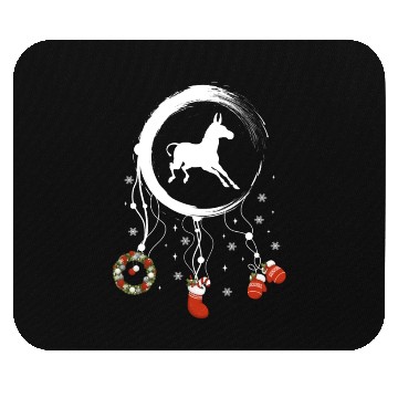 Discover Winter dreamcatcher Christmas Donkey Mouse Pads