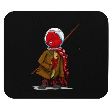 Discover Octopus cartoon vector graphics Mouse Pads