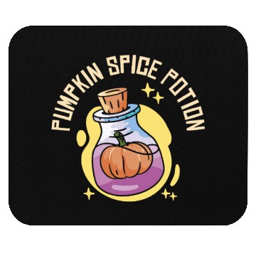 Discover Pumpkin Spice Potion Coffee Enthusiast Halloween Mouse Pads