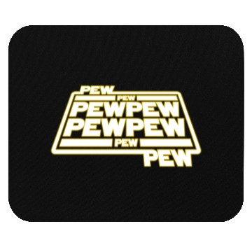 Discover Pew Pew Pew Mouse Pads