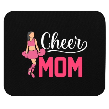 Discover Womens Cheer Mom Gymnastics Cheerleading Mom Squad Mouse Pads