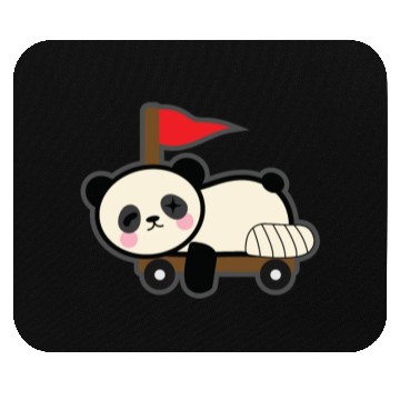 Discover Disabled Panda Kawaii Mouse Pads