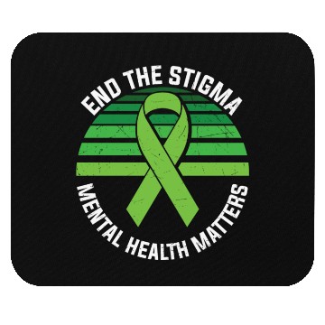 Discover End The Stigma Mental Health Matters Mouse Pads