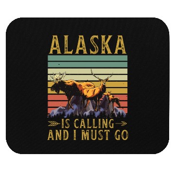 Discover Alaska Gift USA Natur Bär Denali Grizzly Wald Mouse Pads