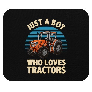 Discover Just A Boy Who Loves Tractors Cool Tractor Mouse Pads