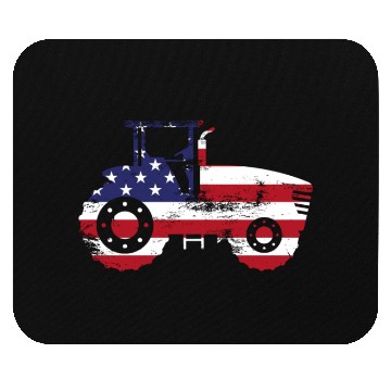 Discover Farming Farmer American Flag Us Mouse Pads