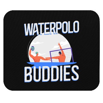 Discover Water Polo Friends Besties Water Mouse Pads