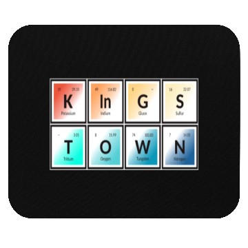 Discover Kingstown | Periodic Table of Elements Mouse Pads