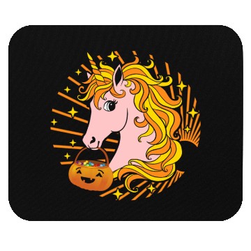 Discover Halloween Mouse Pads, Cute Candy Corn Unicorn Candy
