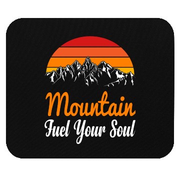 Discover Mountain Hiking Mountaineer Mouse Pads