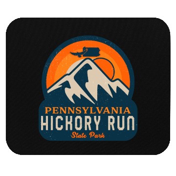Discover Hickory Run state park Pennsylvania Mouse Pads