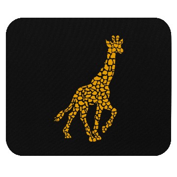 Discover Cool Graphic Giraffe Lover Mouse Pads