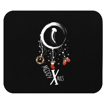 Discover Winter dreamcatcher Christmas Jellyfish Mouse Pads