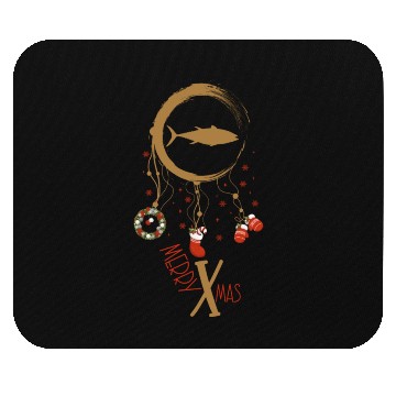 Discover Winter dreamcatcher Christmas Tuna Mouse Pads