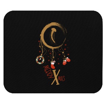 Discover Winter dreamcatcher Christmas Jellyfish Mouse Pads