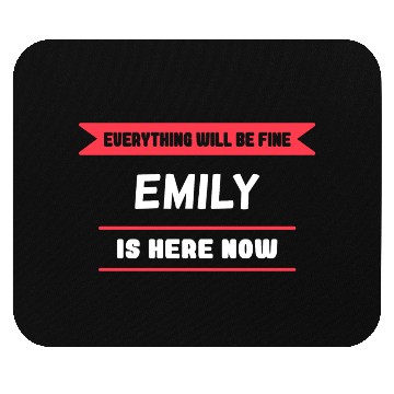 Discover Emily Name Saying for proud Emilys Mouse Pads