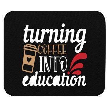 Discover Ed Teacher Coffee Teach Repeat Back to School Mouse Pads