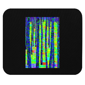 Discover Neon Forest Mouse Pads