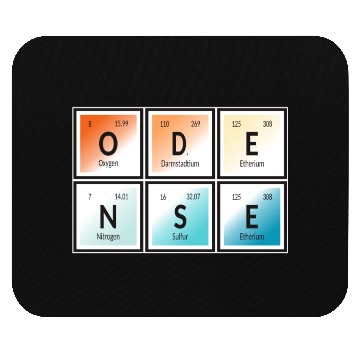Discover Odense | Periodic Table of Elements Mouse Pads
