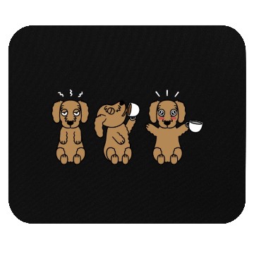 Discover Goldendoodle Coffee Lover Mouse Pads