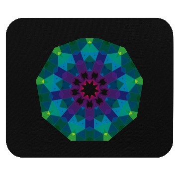 Discover Dark Green Sign Mouse Pads