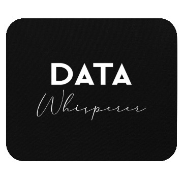 Discover Data Whisperer Data Analyst Engineer Software Mouse Pads