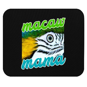 Discover Blue And Yellow Macaw - Parrot Mouse Pads