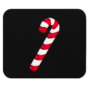 Discover Candy cane for the sweet Christmas time Mouse Pads