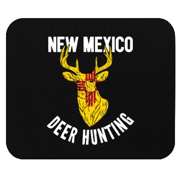 Discover New Mexico Deer Hunting Buck Stag Hunter Mouse Pads