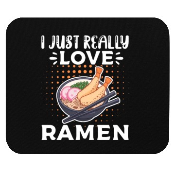Discover I Just Really Love Ramen Mouse Pads