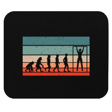 Discover Calisthenics Evolution Fitness Workout Exercise Mouse Pads