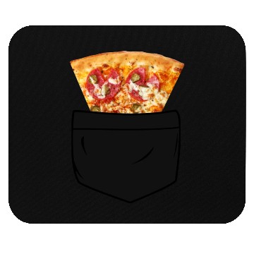 Discover Pizza In My Pocket Pizza Mouse Pads