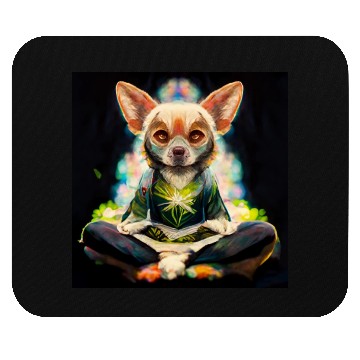 Discover buddhist chihuahua Mouse Pads