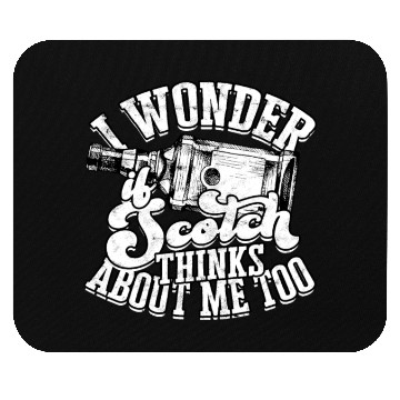 Discover Irish Whiskey Scotch Drinker Alcohol Drinking Mouse Pads