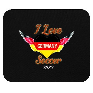 Discover I Love Germany Soccer 2022 Mouse Pads