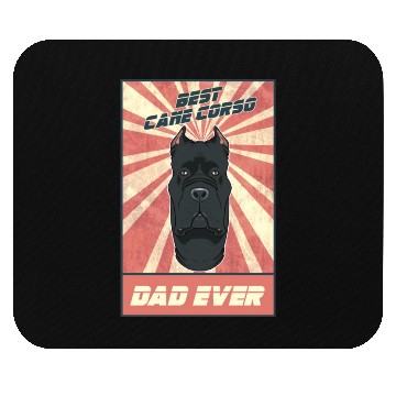 Discover Best Cane Corso Dad Ever I Cane Corso Lover Mouse Pads