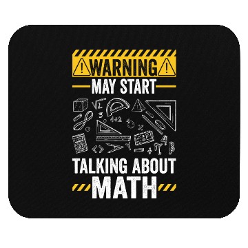 Discover Mathematician Humor Funny Math Teacher Mouse Pads