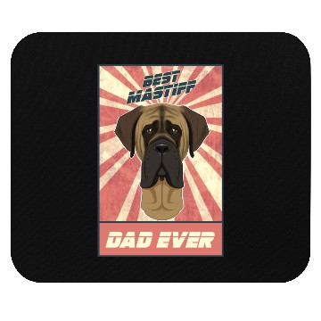 Discover Best Mastiff Dad Ever I Mastiff Lover Mouse Pads