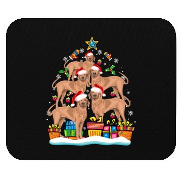 Discover Corgi Christmas Tree Santa Hat Dog Lover Xmas Mouse Pads