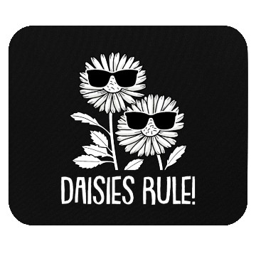 Discover Daisy Gardening Sunglasses Mouse Pads