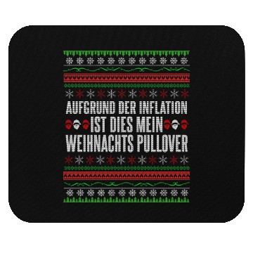 Discover Funny inflation christmas saying Mouse Pads