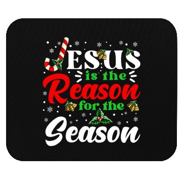 Discover Jesus Is The Reason For The Season Christmas Mouse Pads