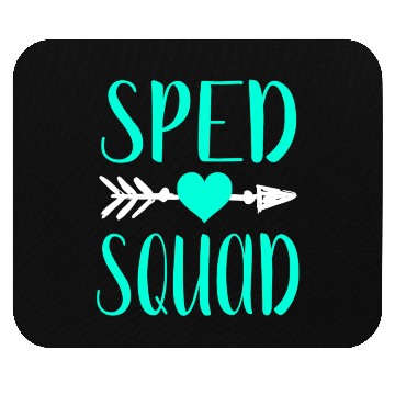 Discover Sped Squad Cute Special Ed Education Teacher Assis Mouse Pads