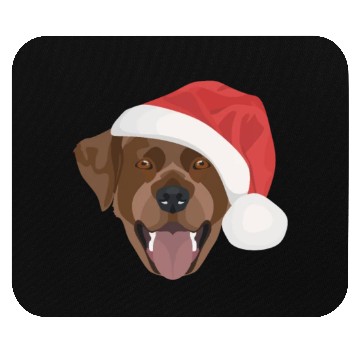 Discover Labrador Merry Christmas Mouse Pads