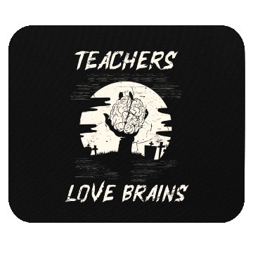 Discover Halloween Teacher School Brain Lover Mouse Pads