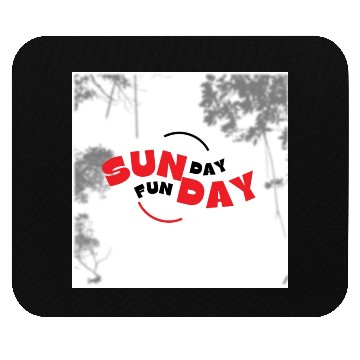 Discover sunday funday classic Mouse Pads